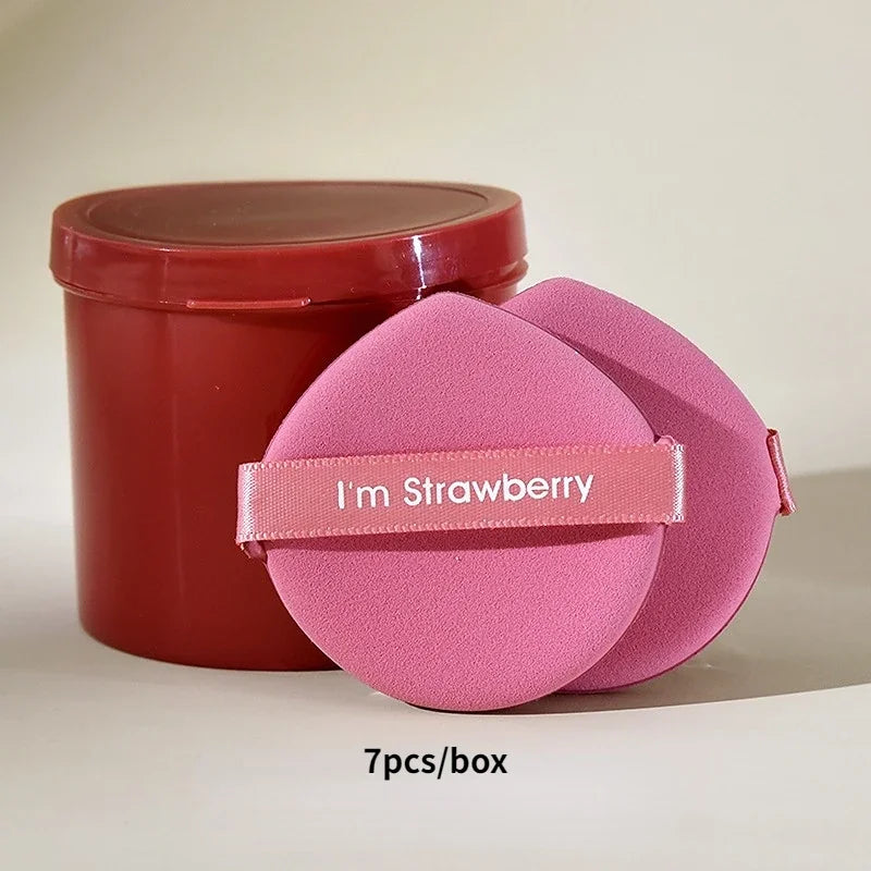 Strawberry Makeup Puff Set