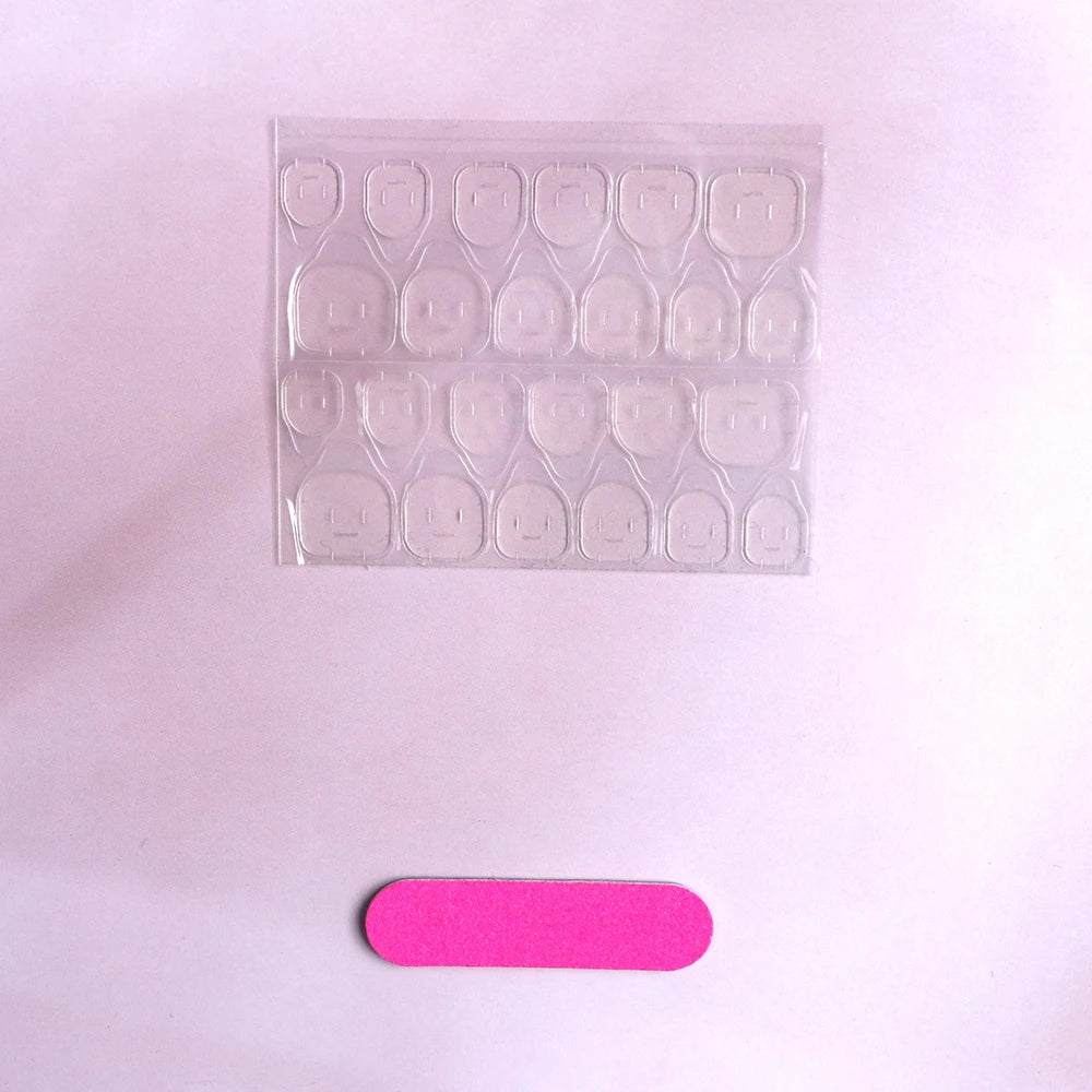 Pink Gradient Press-Ons
