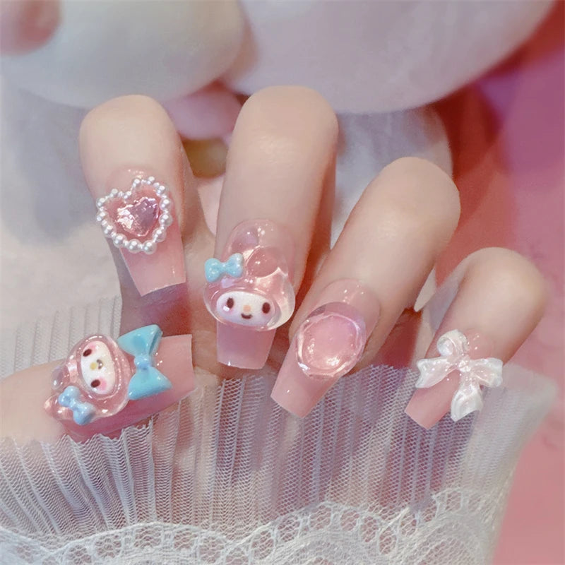 My Melody Fake Nails
