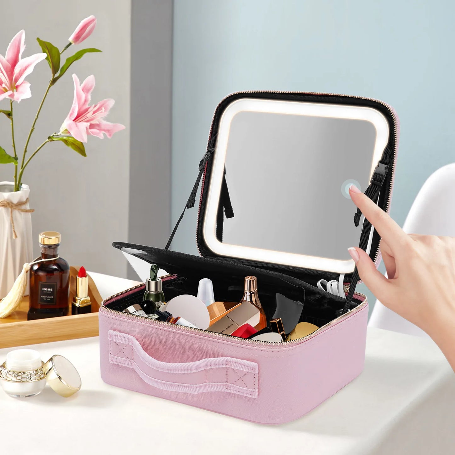 LED Makeup Case