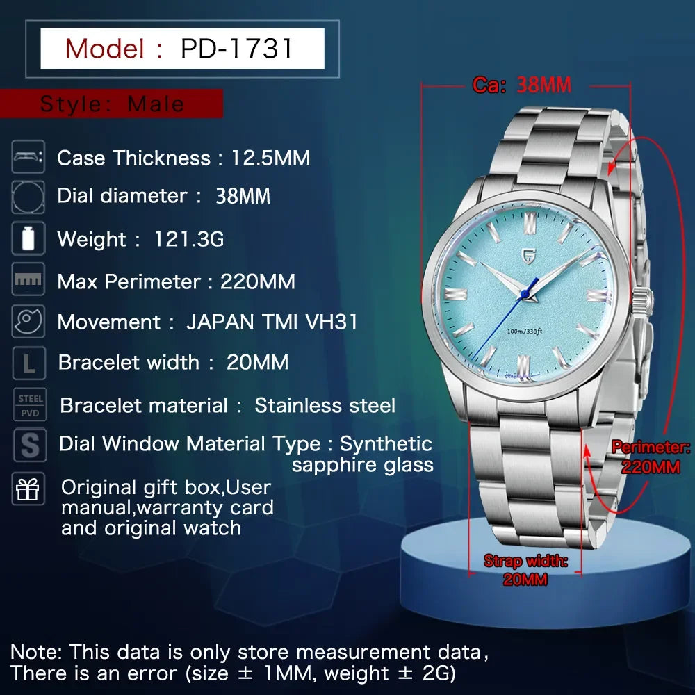 PAGANI DESIGN Quartz Watch