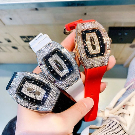 Luxury Crystal Jelly Watch