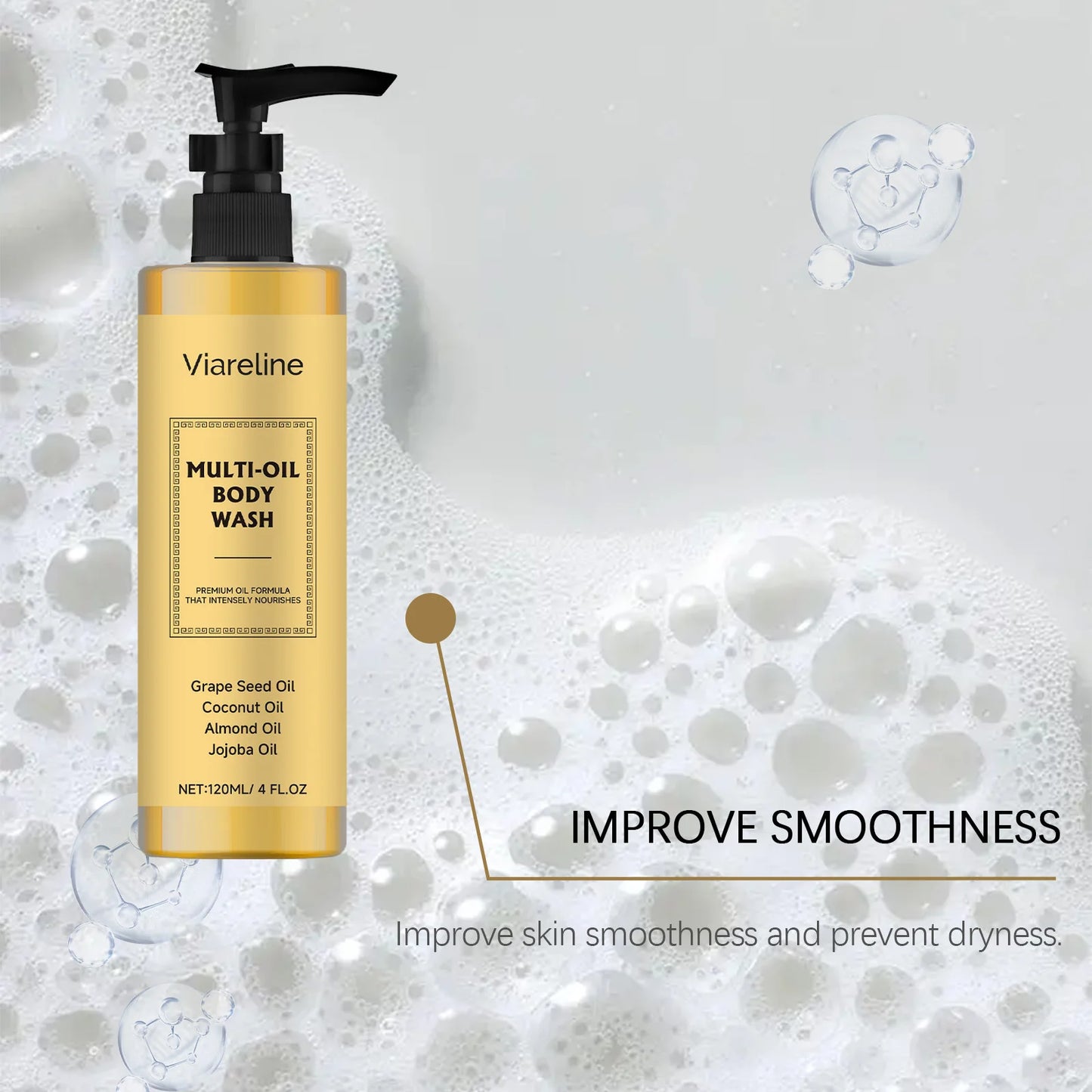 Viareline Body Wash Oil