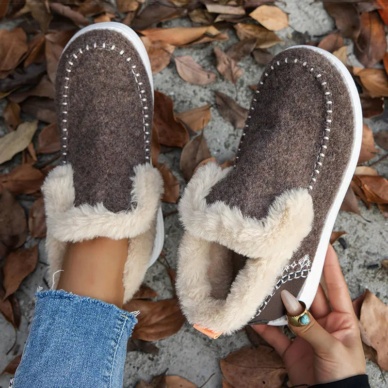 Fur Lined Winter Boots
