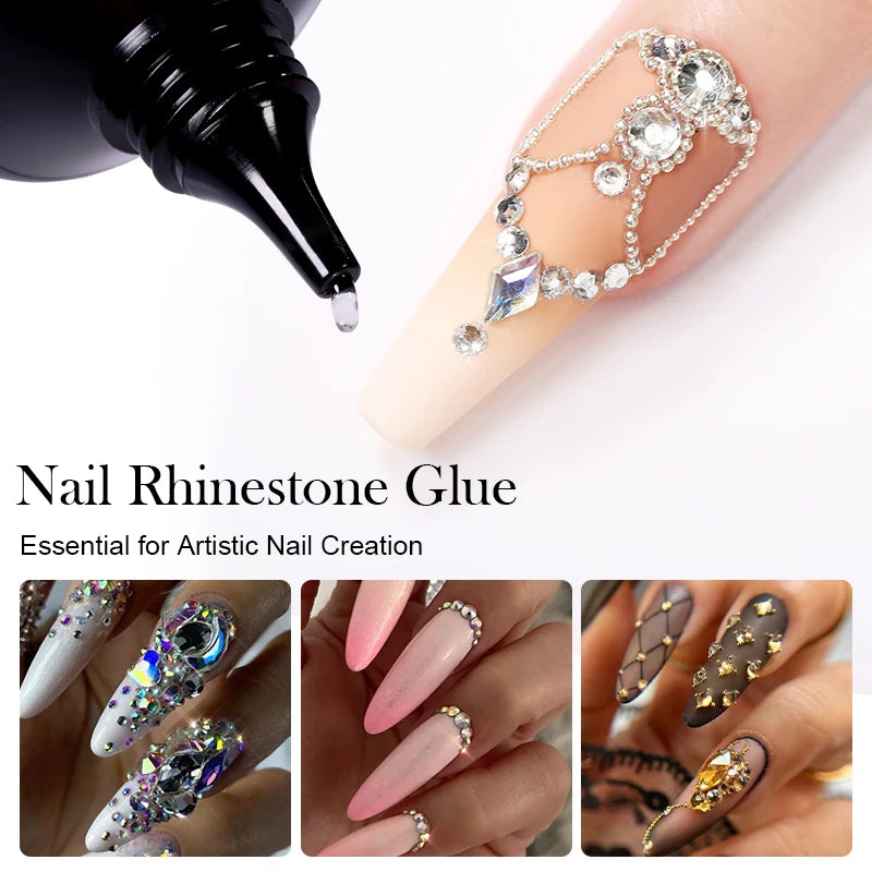 Rhinestone Nail Glue Gel