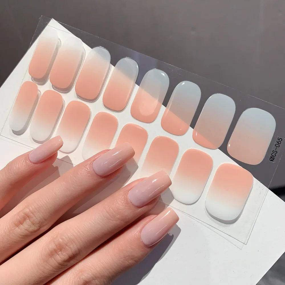Semi-Cured Gel Stickers