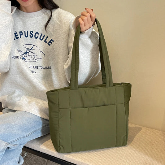 Puffer Cloud Tote Bag