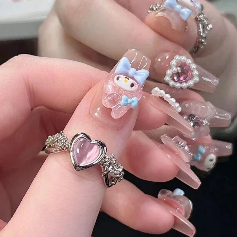 My Melody Fake Nails
