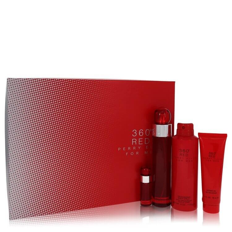 Men’s Red Fragrance Gift Set