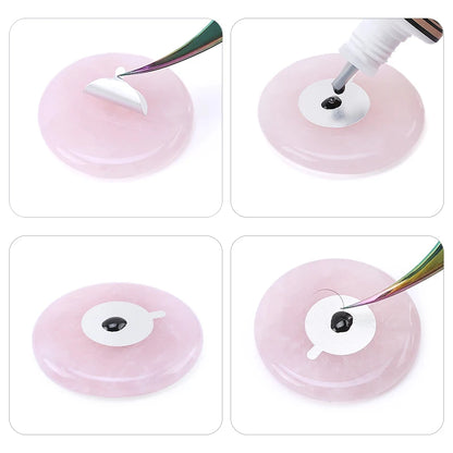 Pink Lash Glue Palette