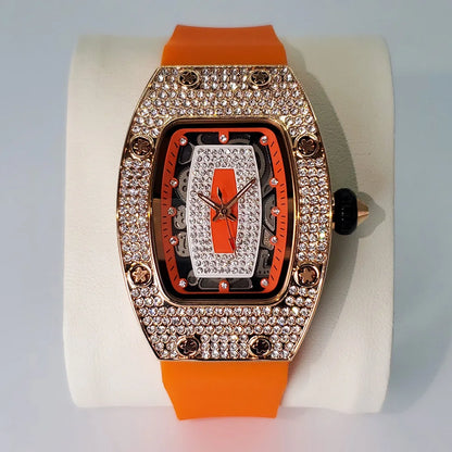 Elegant Diamond Sport Watch