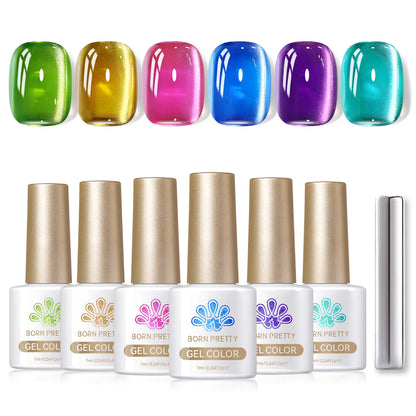 Neon Cat Eye Polish Set