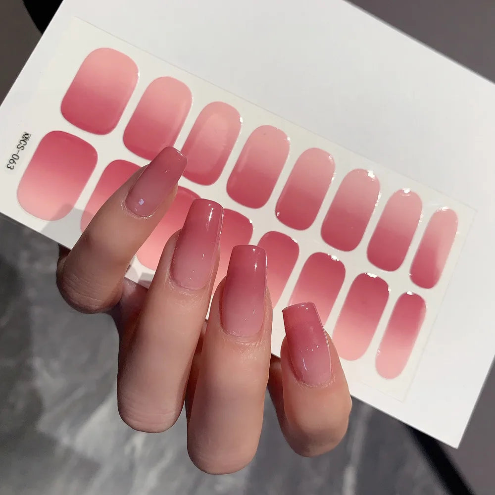 Semi-Cured Gel Stickers