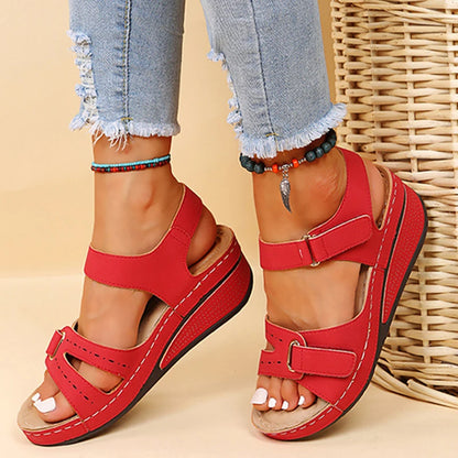 Open Toe Wedge Sandals