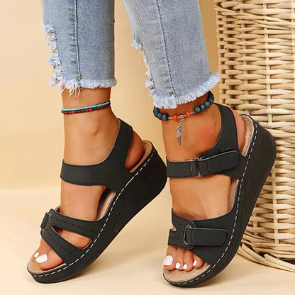 Open Toe Wedge Sandals