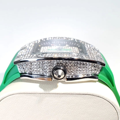 Elegant Diamond Sport Watch