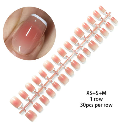 Pink Glitter Press-Ons