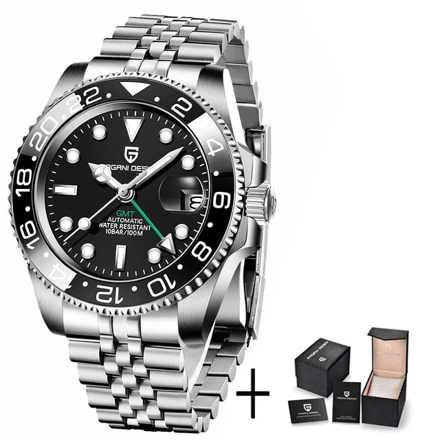 Luxury GMT Automatic Watch