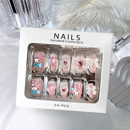 My Melody Fake Nails