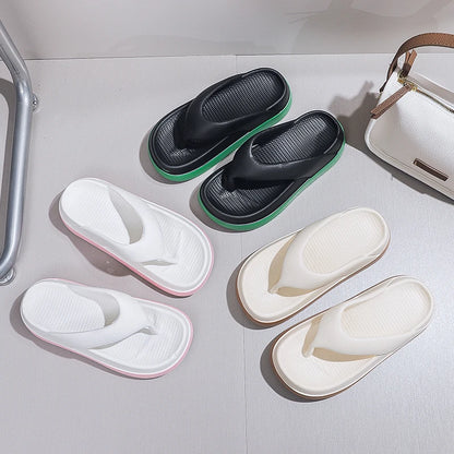 Trendy Platform Flip Flops