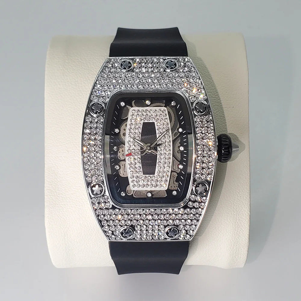 Elegant Diamond Sport Watch