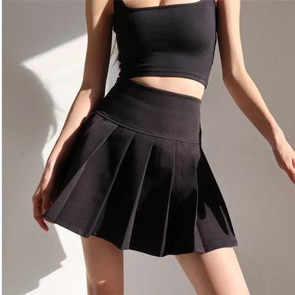 Kawaii Pleated Mini Skirt