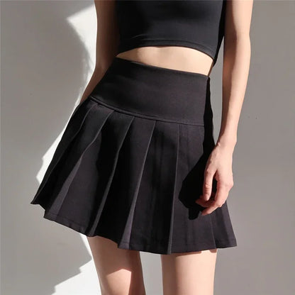 Kawaii Pleated Mini Skirt