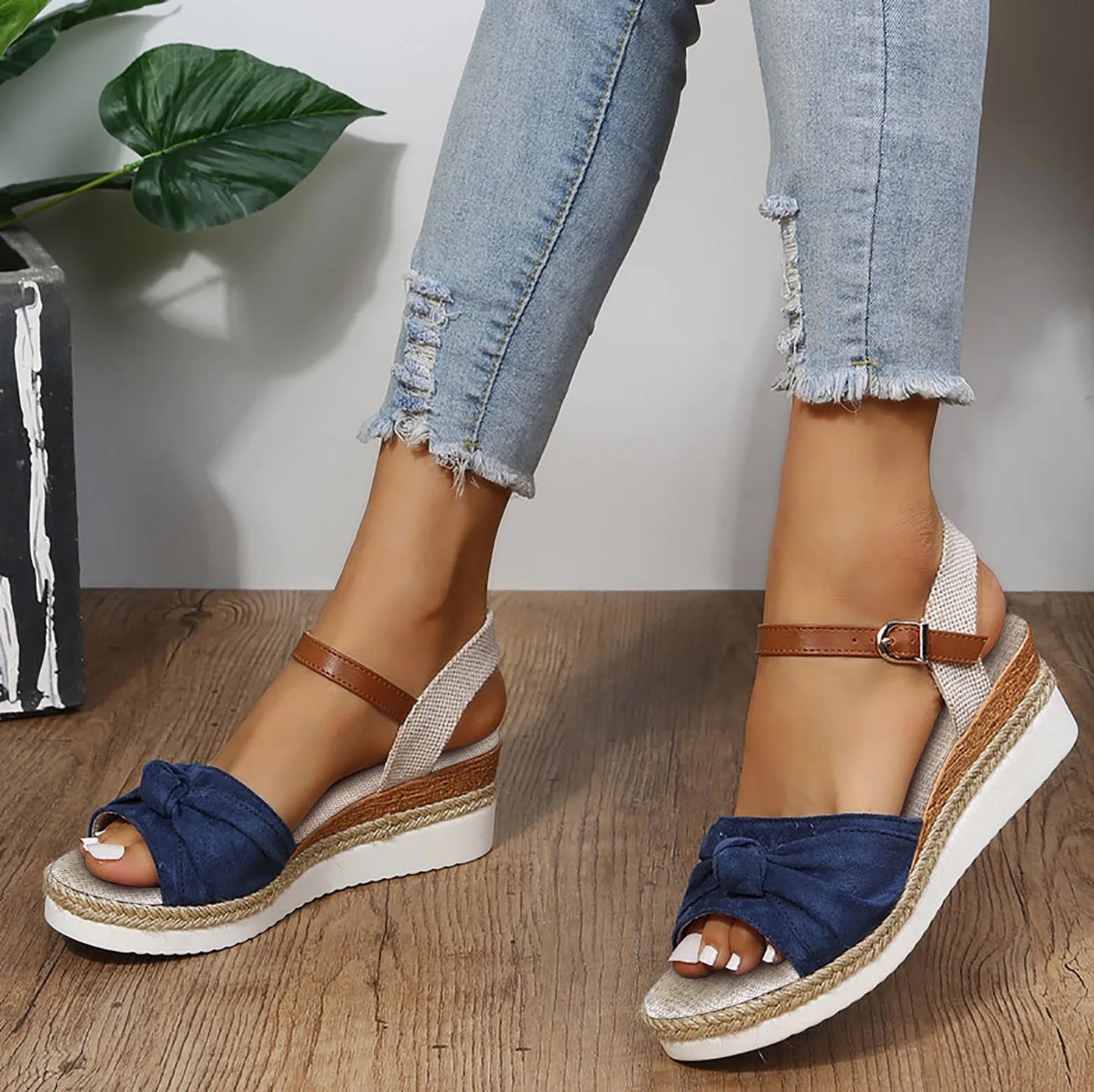 Roman Style Wedge Sandals