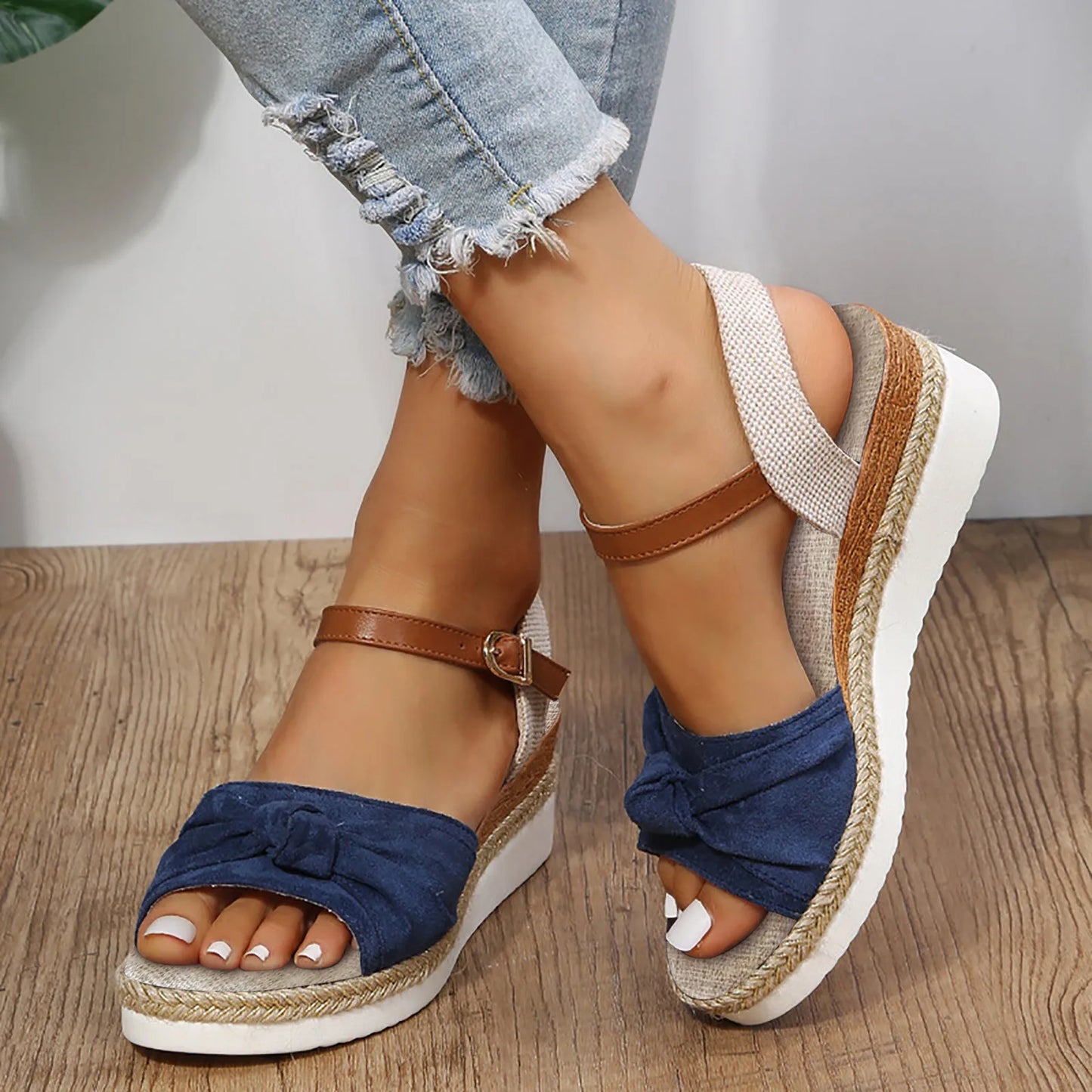 Roman Style Wedge Sandals