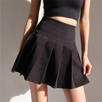 Kawaii Pleated Mini Skirt