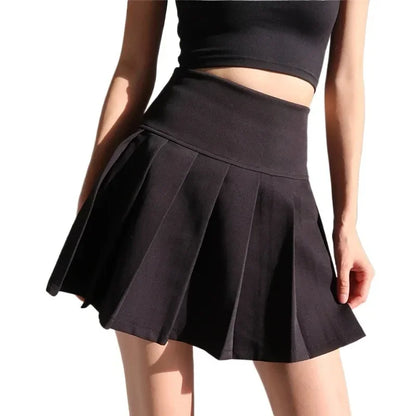 Kawaii Pleated Mini Skirt