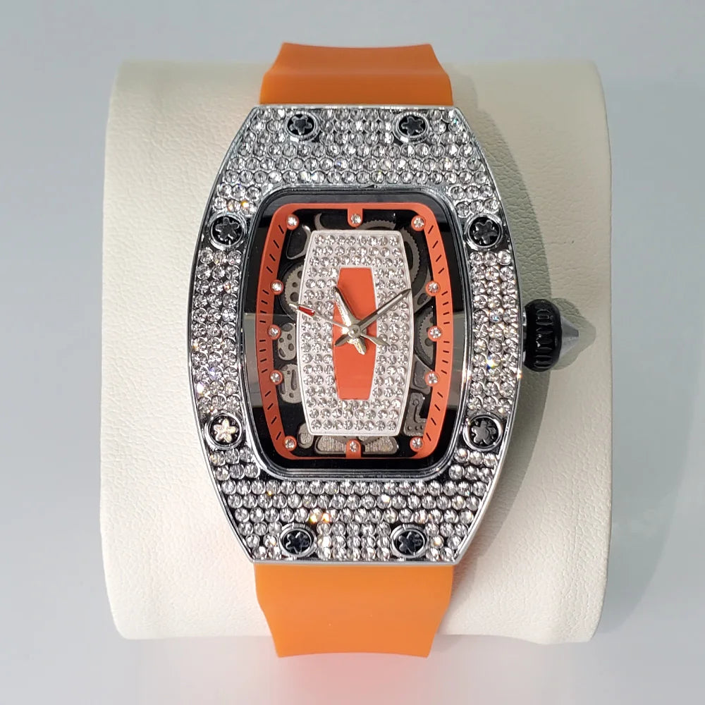 Elegant Diamond Sport Watch