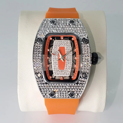 Elegant Diamond Sport Watch