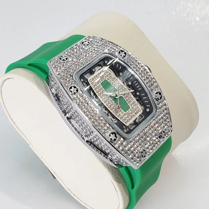 Elegant Diamond Sport Watch