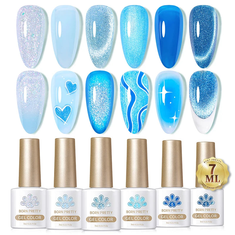 Neon Cat Eye Polish Set
