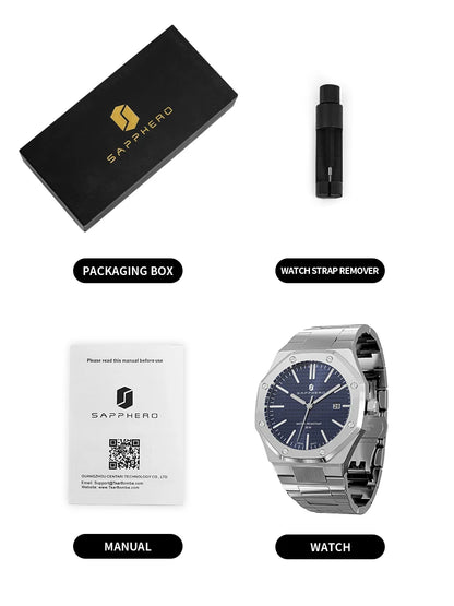 Men’s Stainless Steel Business Watch