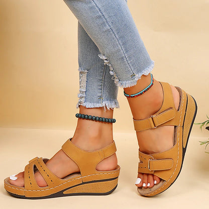 Open Toe Wedge Sandals