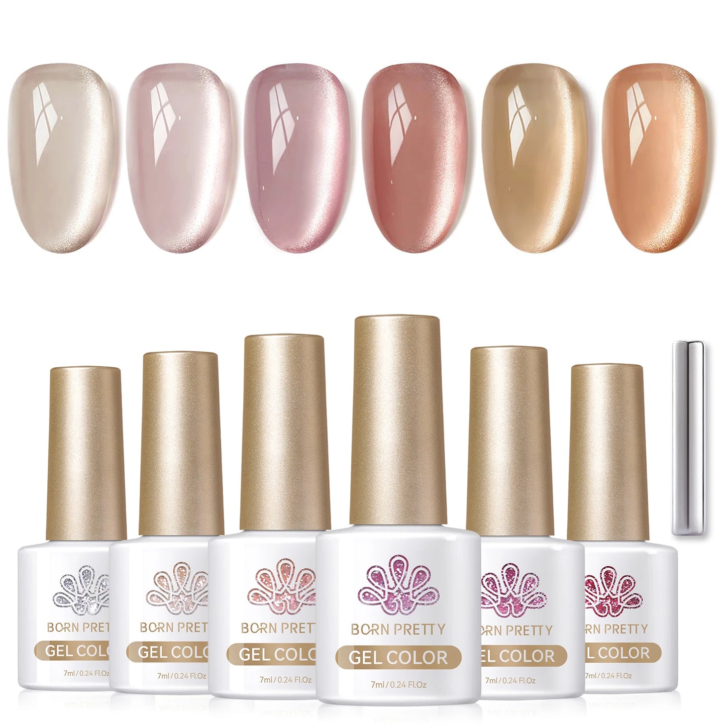 Neon Cat Eye Polish Set