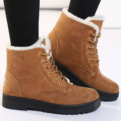 Fur Lined Winter Boots