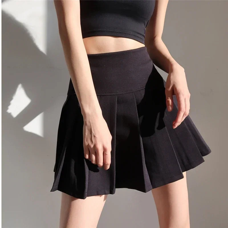 Kawaii Pleated Mini Skirt