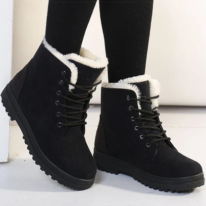Fur Lined Winter Boots