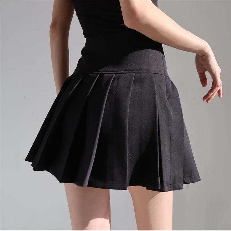 Kawaii Pleated Mini Skirt