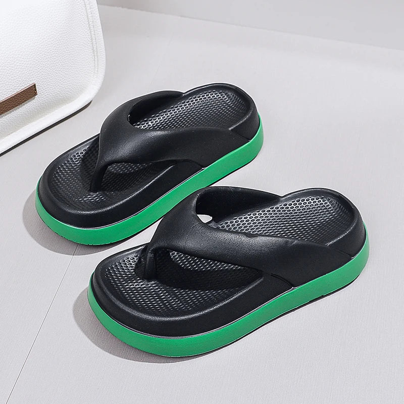 Trendy Platform Flip Flops