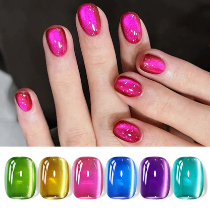 Neon Cat Eye Polish Set
