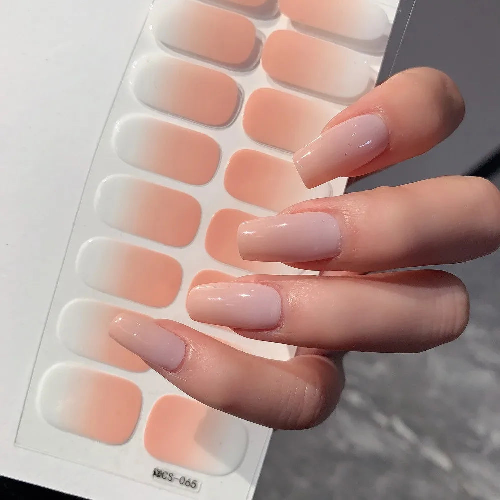 Semi-Cured Gel Stickers
