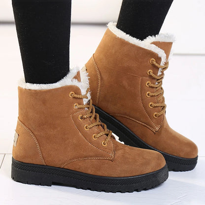 Warm Fur Ankle Boots