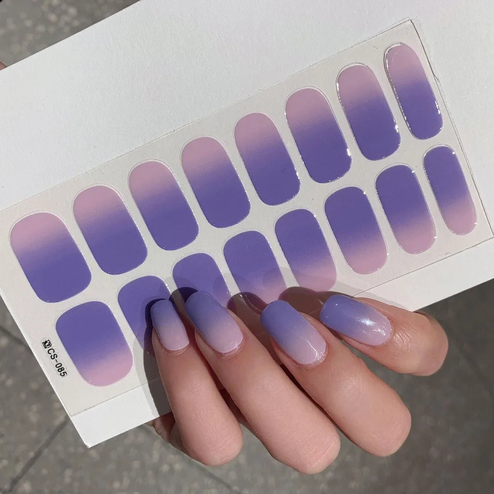 Semi-Cured Gel Stickers