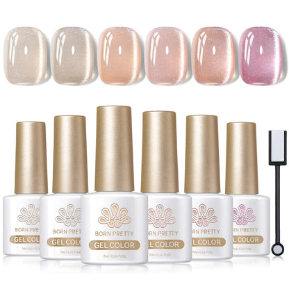 Neon Cat Eye Polish Set