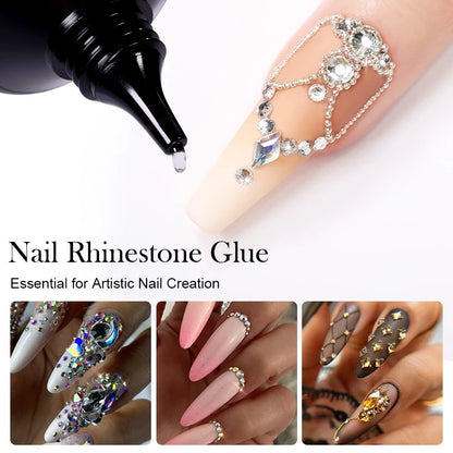 Rhinestone Nail Glue Gel