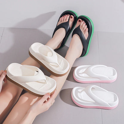 Trendy Platform Flip Flops